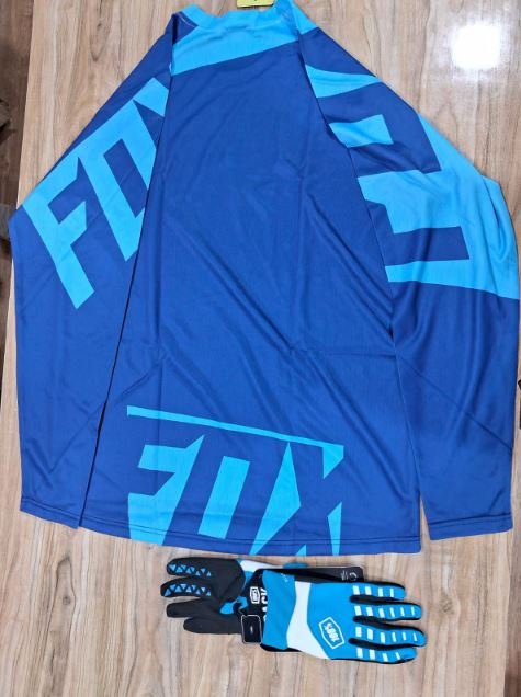 fox (men’s riding full sleeve jersey + 100% gloves set cambo) introswag (size xl) fox (men’s riding full sleeve jersey + 100% gloves set cambo) introswag (size xl)