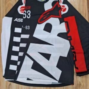 alpinestar riding t shirt introswag (size xl) (red&black)