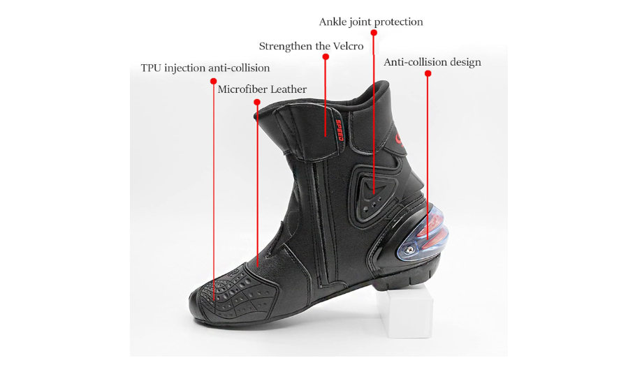 speed motorcycle leather sports racing shoes prism guard speed motorcycle leather sports racing shoes prism guard
