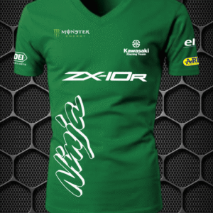 ninja riding t shirt (green) l,xl nitroswag